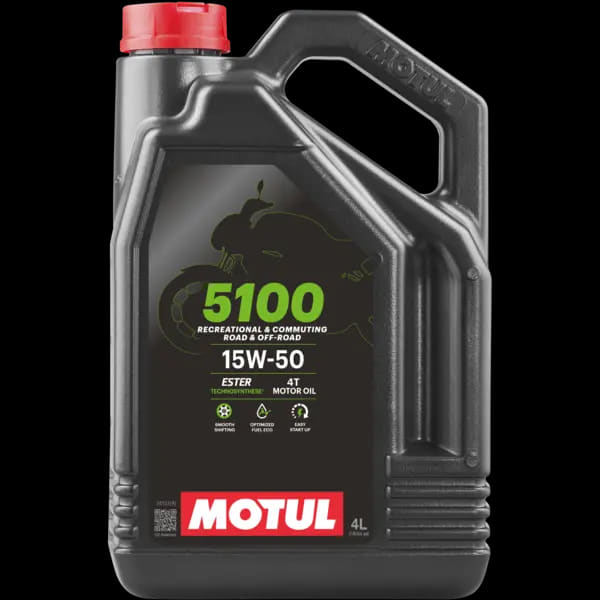 303-104083 5100 15W50 4T 4X4L Motorcycle Engine Oils