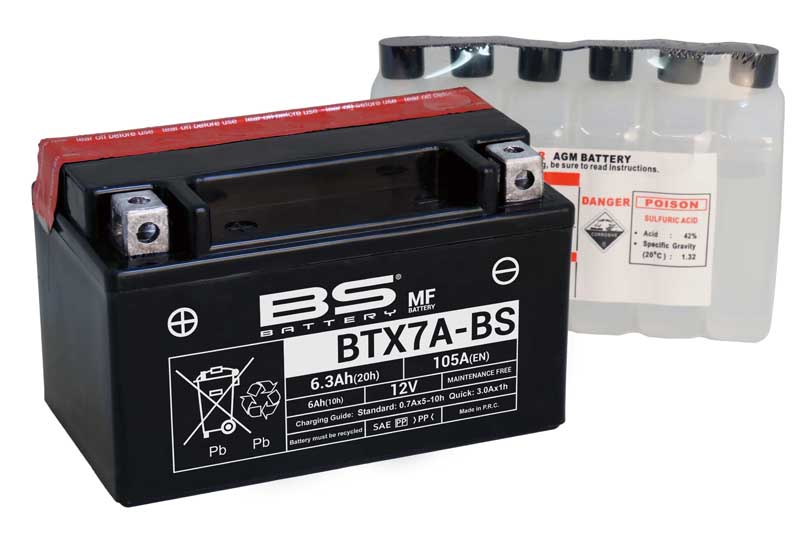 405-300619 BTX7A-BS Motorcycle Batteries