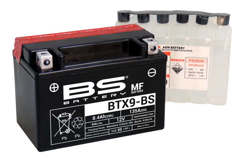 405-300621 BTX9-BS Motorcycle Batteries