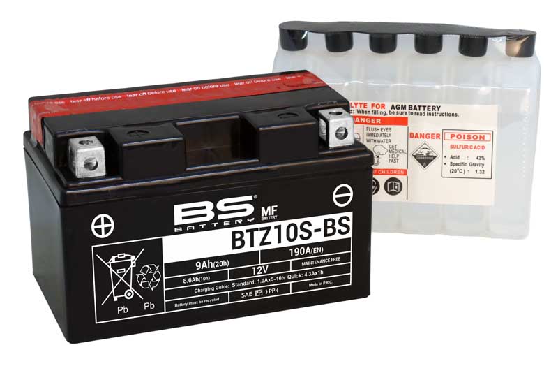 405-300696 BTZ10S-BS Motorcycle Batteries