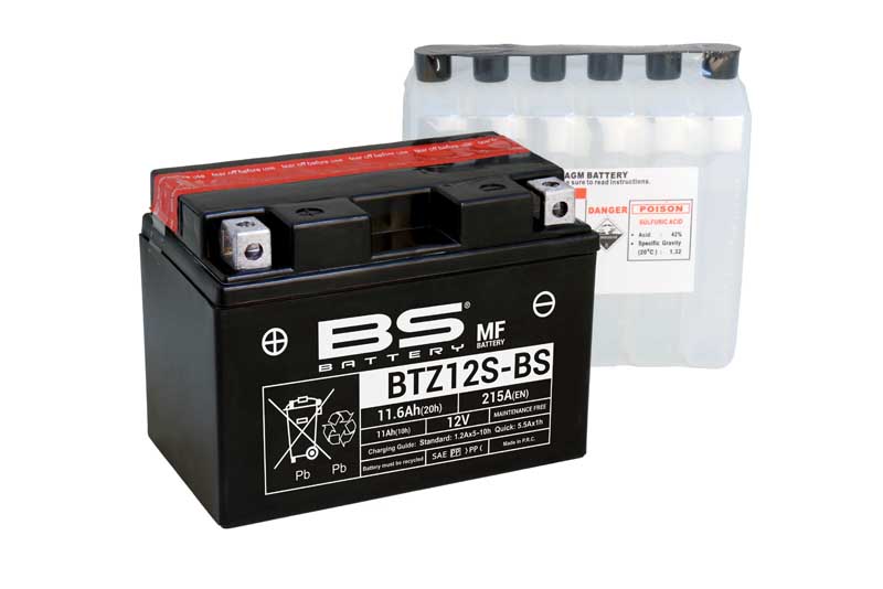 405-300697 BTZ12S-BS Motorcycle Batteries