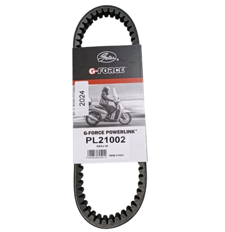426-21002 Gates 21002 (683x18 Scooter GY-6 50 CC Kayış (S19-001) Fransa Üretim Drive Belts