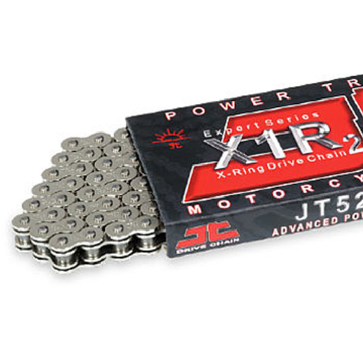 763-JTC520X1R3-114DL JT 520 X-Ring Zincir X1R3 520 x 114 Çelik Motorcycle Chains